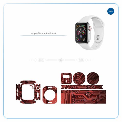 Apple_Watch 4 (40mm)_Red_Printed_Circuit_Board_2